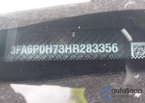 2017 Ford Fusion Se z USA, uszkodzony, nr VIN 3FA6P0H73HR283356